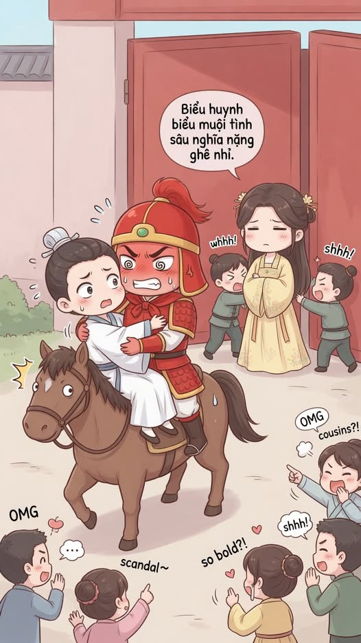 Yếm Vàng Trước Điện