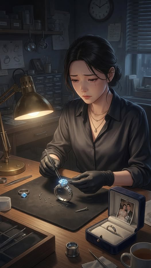 Chiếc Nhẫn Kim Cương Xanh