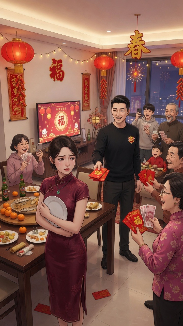 Chồng Phát Lì Xì Hai Hào