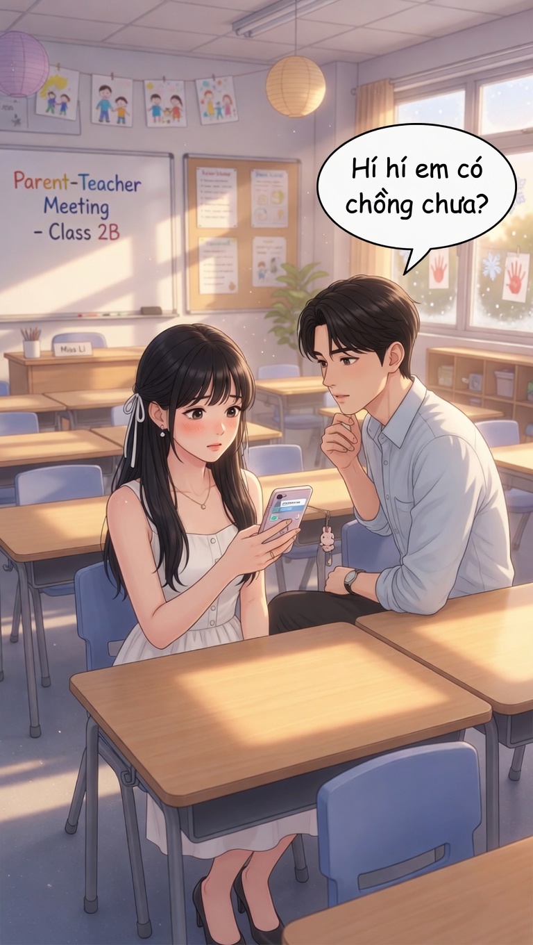 Họp Phụ Huynh Bắt Gặp Crush