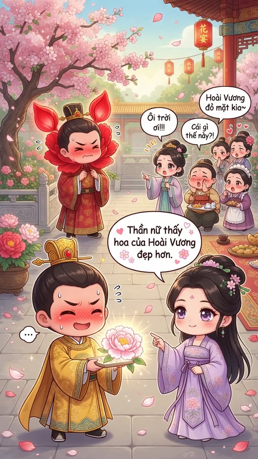 Nếu Mẫu Đơn Chẳng Nở Vì Chàng