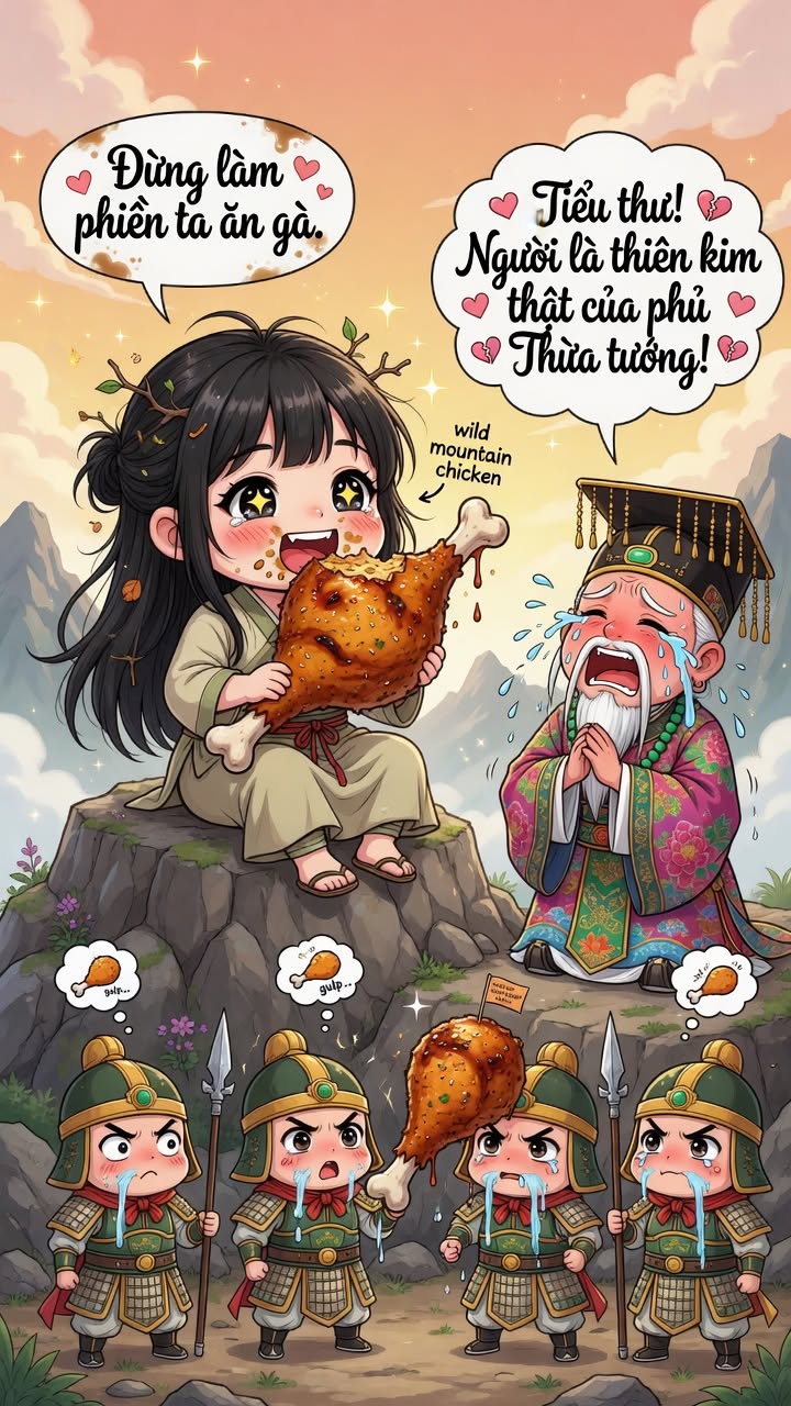 Thiên Kim Thật Chỉ Muốn Ăn Gà Nướng