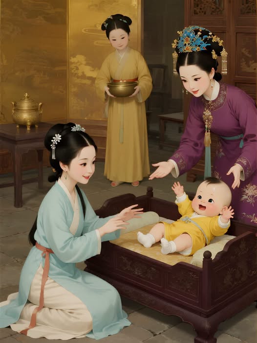 Xuyên Thành Nhũ Mẫu, Ta Nghe Được Tiếng Lòng Trẻ Nhỏ
